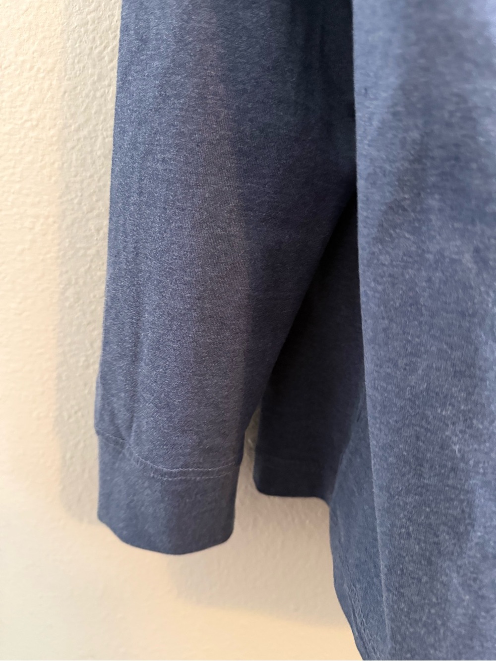 Saddlebred Henley Men's Long Sleeve Size Medium Cotton Blend Layering - Picture 4 of 8